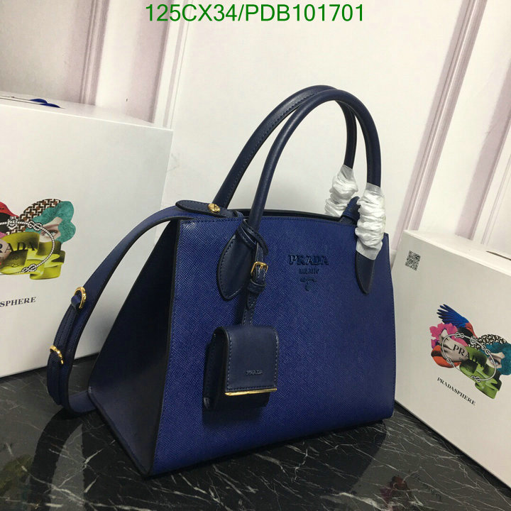 Prada Bag-(4A)-Handbag-,Code: PDB101701,$:125USD