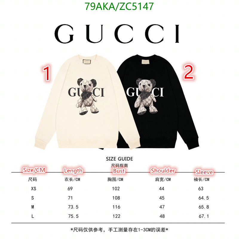 Clothing-Gucci, Code: ZC5147,$: 79USD