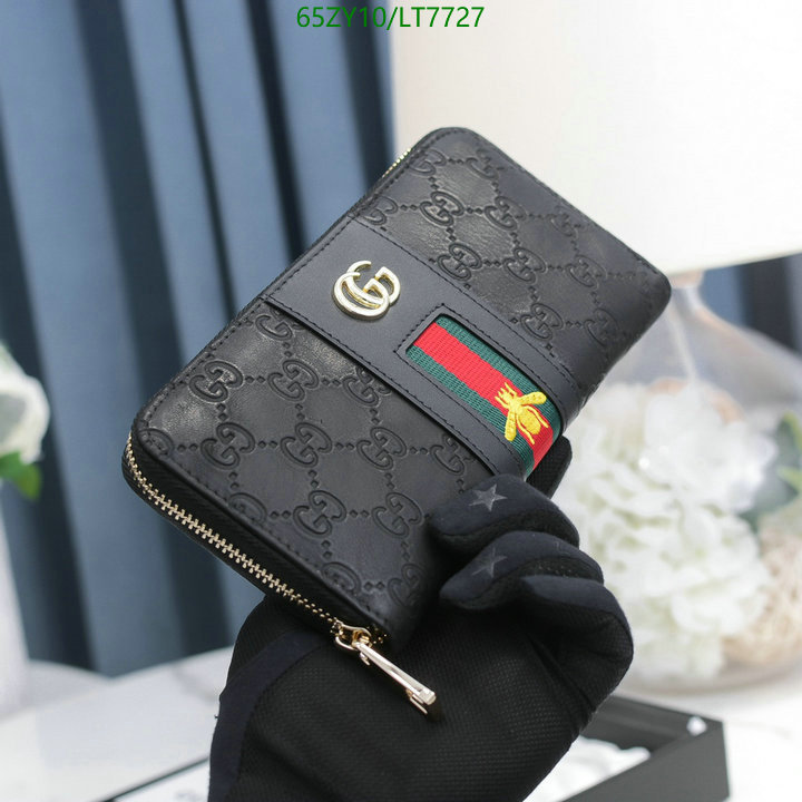 Gucci Bag-(4A)-Wallet-,Code: LT7727,$: 65USD