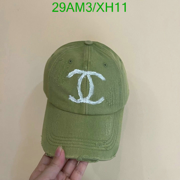 Cap -(Hat)-Chanel, Code: XH11,$: 29USD
