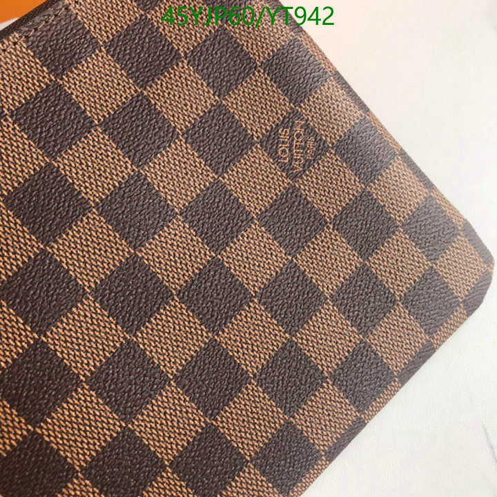 LV Bags-(4A)-Wallet-,Code: YT942,$: 45USD