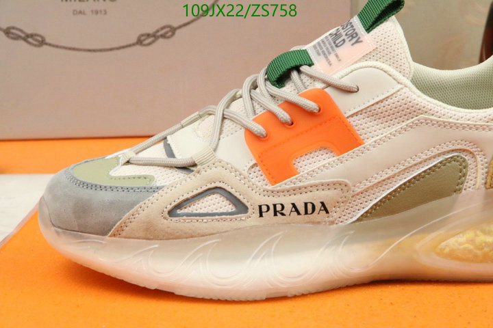 Men shoes-Prada, Code: ZS758,$: 109USD