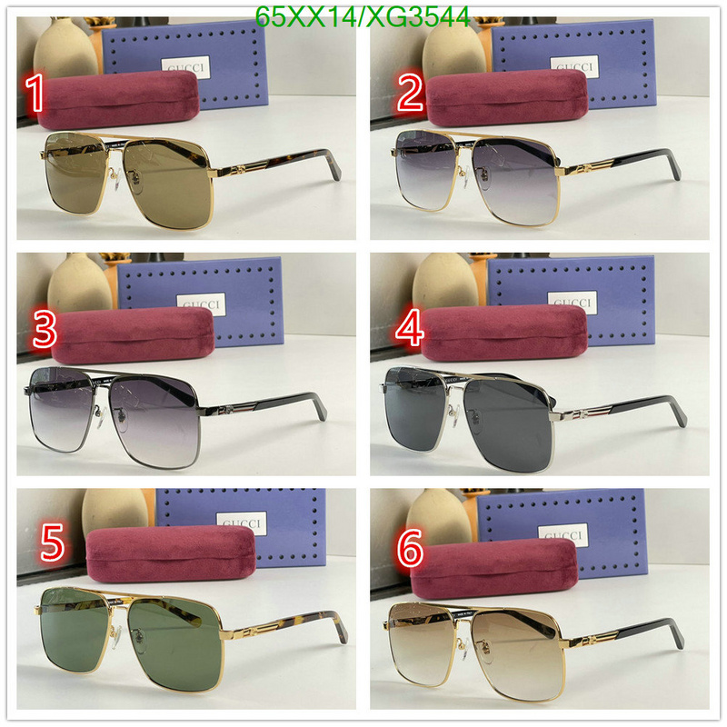 Glasses-Gucci, Code: XG3544,$: 65USD