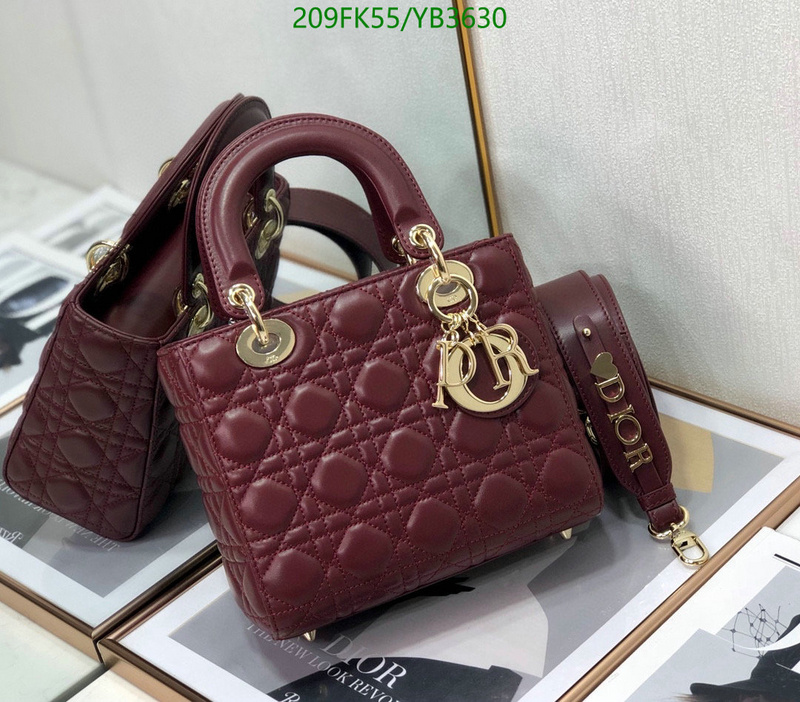 Dior Bags -(Mirror)-Lady-,Code: YB3630,$: 209USD