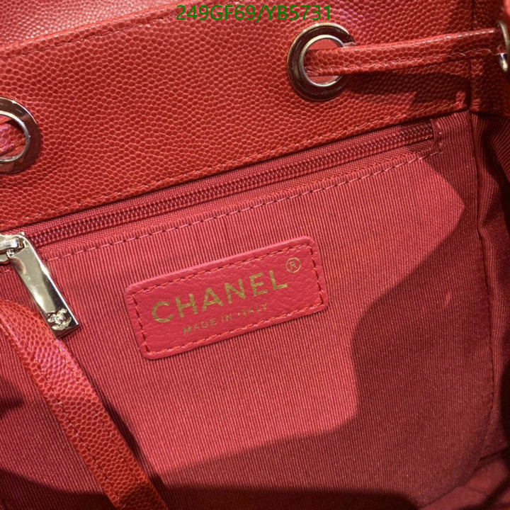 Chanel Bags -(Mirror)-Backpack-,Code: YB5731,$: 249USD