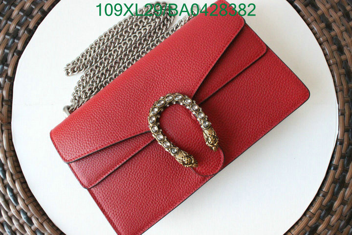 Gucci Bag-(4A)-Dionysus-,Code:BA0428382,$: 109USD