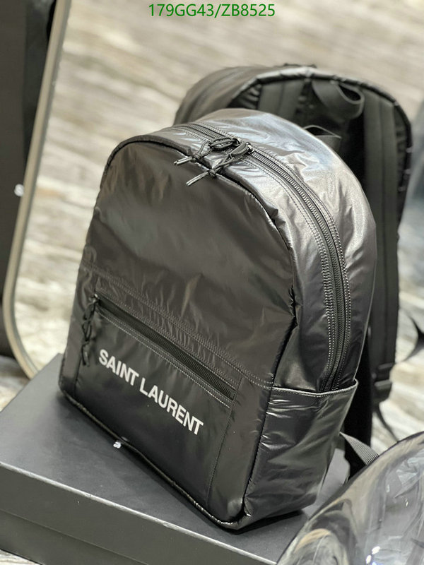 YSL Bag-(Mirror)-Backpack-,Code: ZB8525,$: 179USD