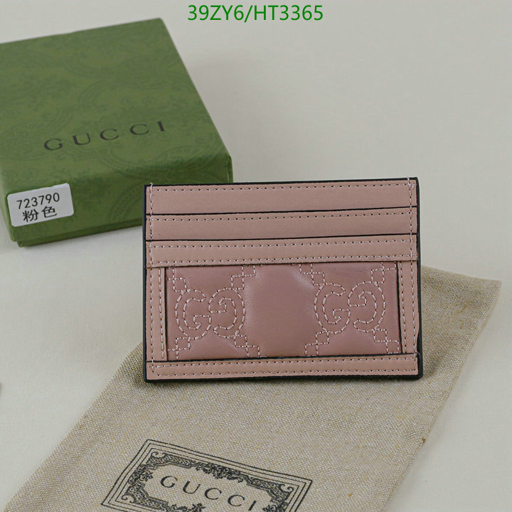 Gucci Bag-(4A)-Wallet-,Code: HT3365,$: 39USD