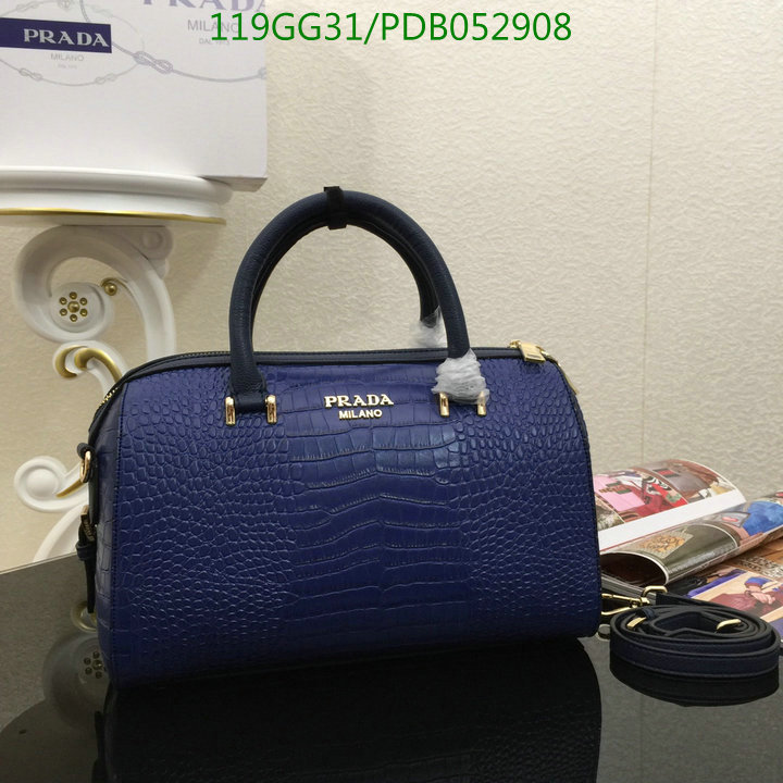 Prada Bag-(4A)-Handbag-,Code: PDB052908,$:119USD