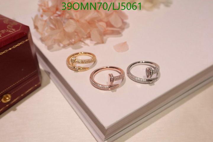 Jewelry-Cartier, Code: LJ5061,$: 39USD