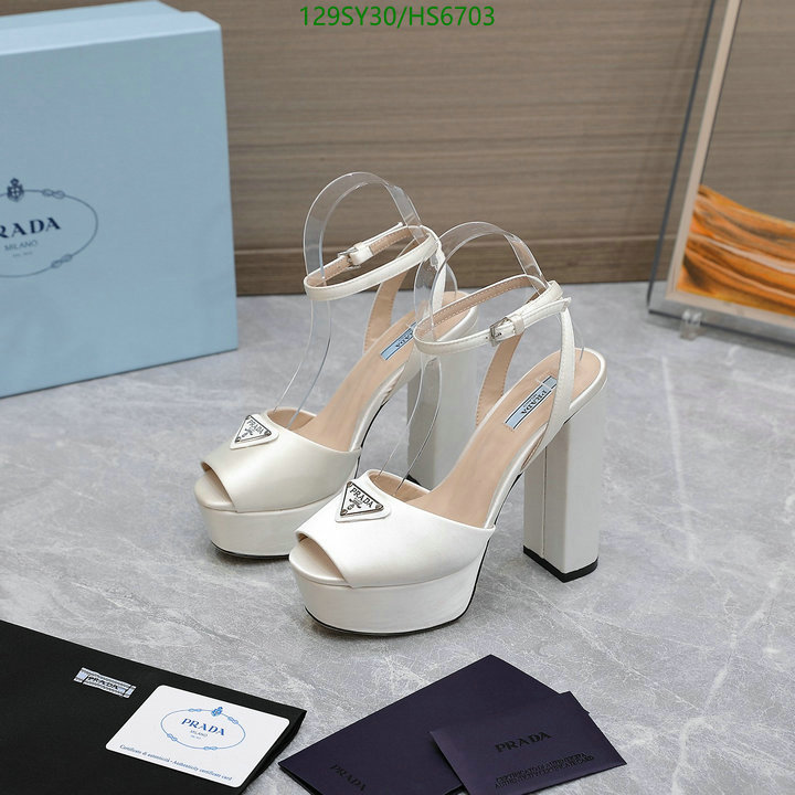 Women Shoes-Prada, Code: HS6703,$: 129USD