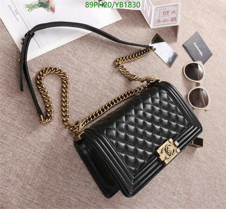 Chanel Bags ( 4A )-Le Boy,Code: YB1830,$: 89USD