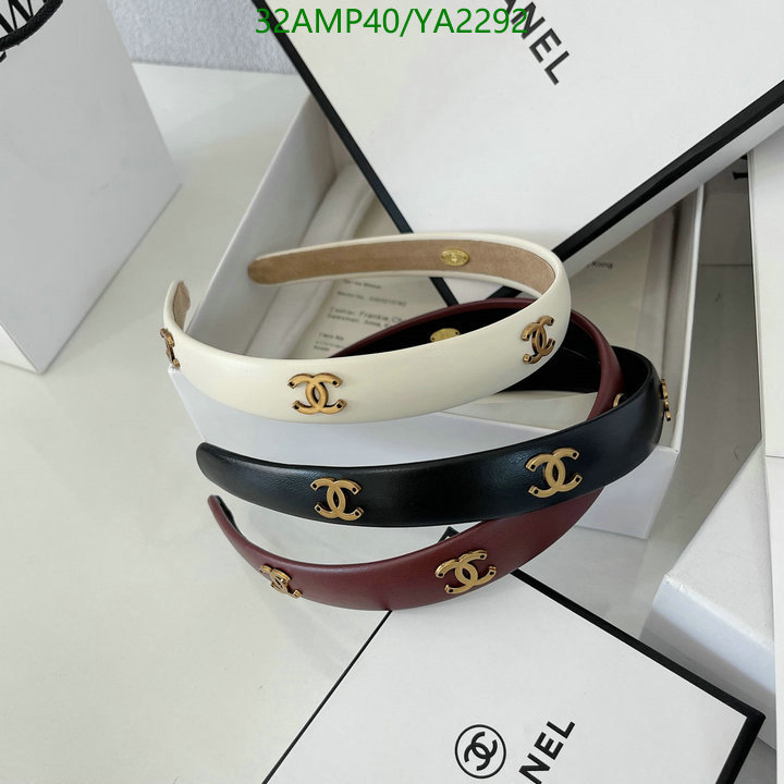 Headband-Chanel, Code: YA2292,$: 32USD