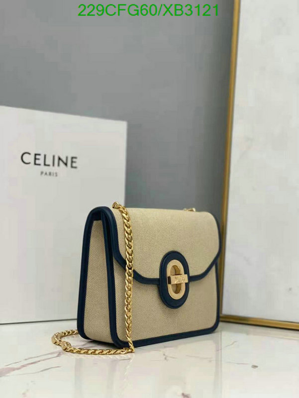 Celine Bag-(Mirror)-Diagonal-,Code: XB3121,$: 229USD