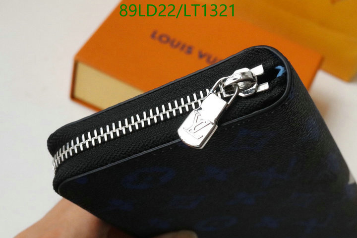 LV Bags-(Mirror)-Wallet-,Code: LT1321,$: 89USD