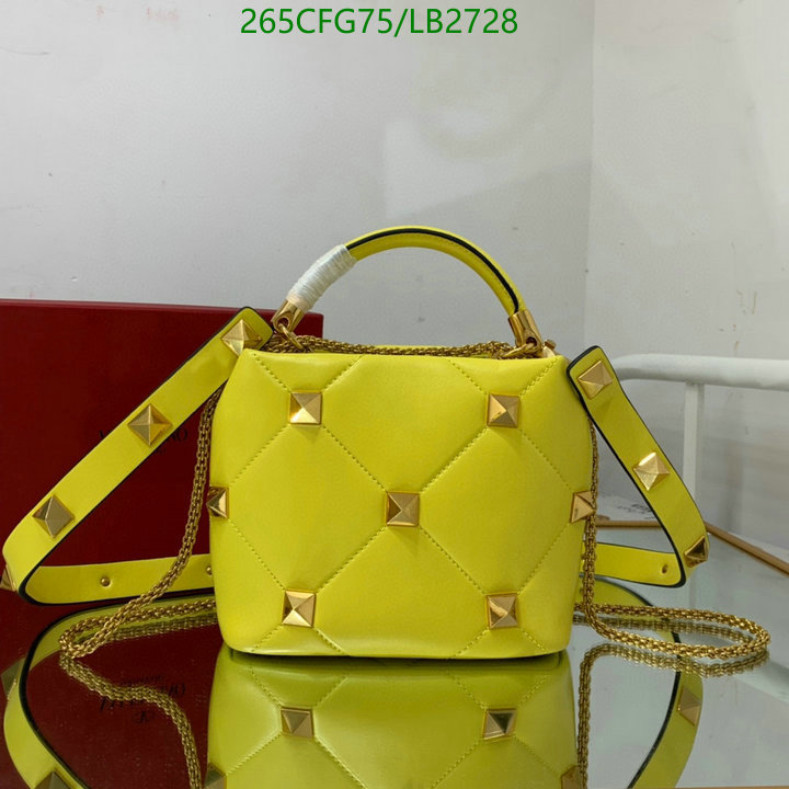 Valentino Bag-(Mirror)-Roman Stud,Code: LB2728,$: 265USD