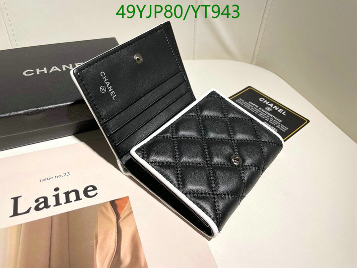 Chanel Bags ( 4A )-Wallet-,Code: YT943,$: 49USD