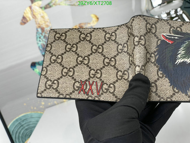 Gucci Bag-(4A)-Wallet-,Code: XT2708,$: 39USD