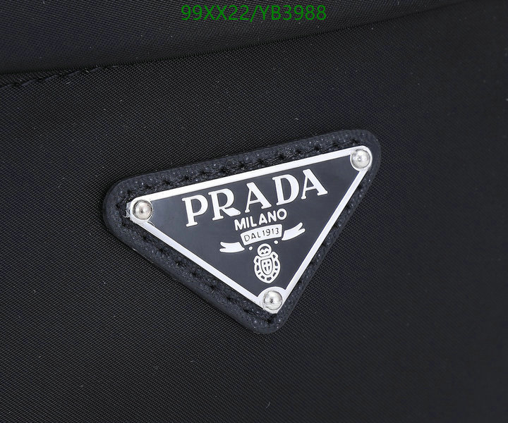 Prada Bag-(Mirror)-Clutch-,Code: YB3988,$: 99USD