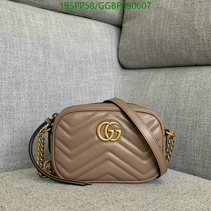 Gucci Bag-(Mirror)-Marmont,Code: GGBP090607,$: 195USD