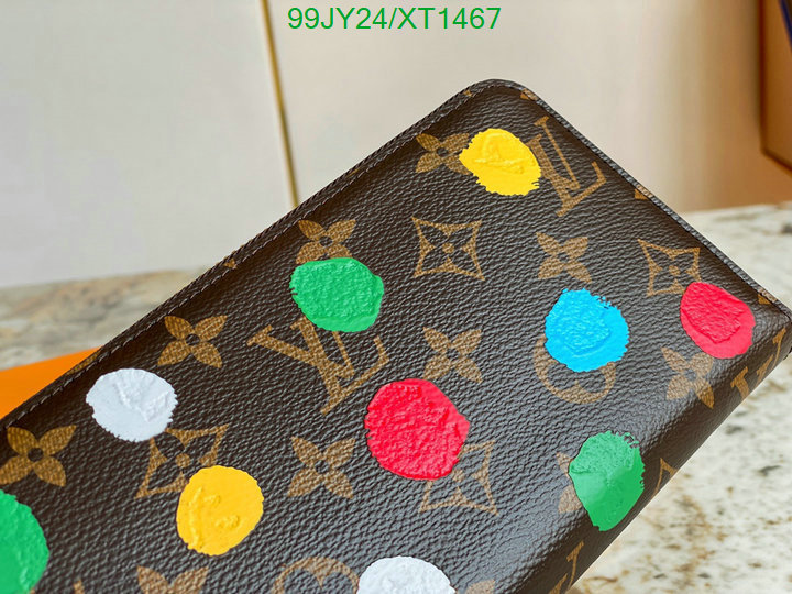 LV Bags-(Mirror)-Wallet-,Code: XT1467,$: 99USD