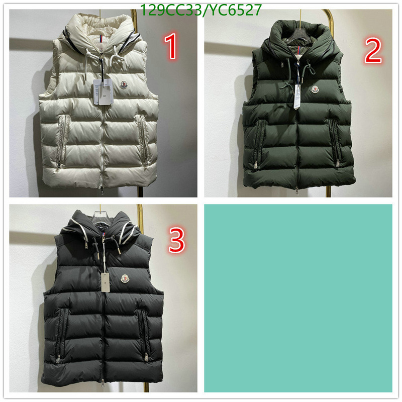 Down jacket Men-Moncler, Code: YC6527,$: 129USD