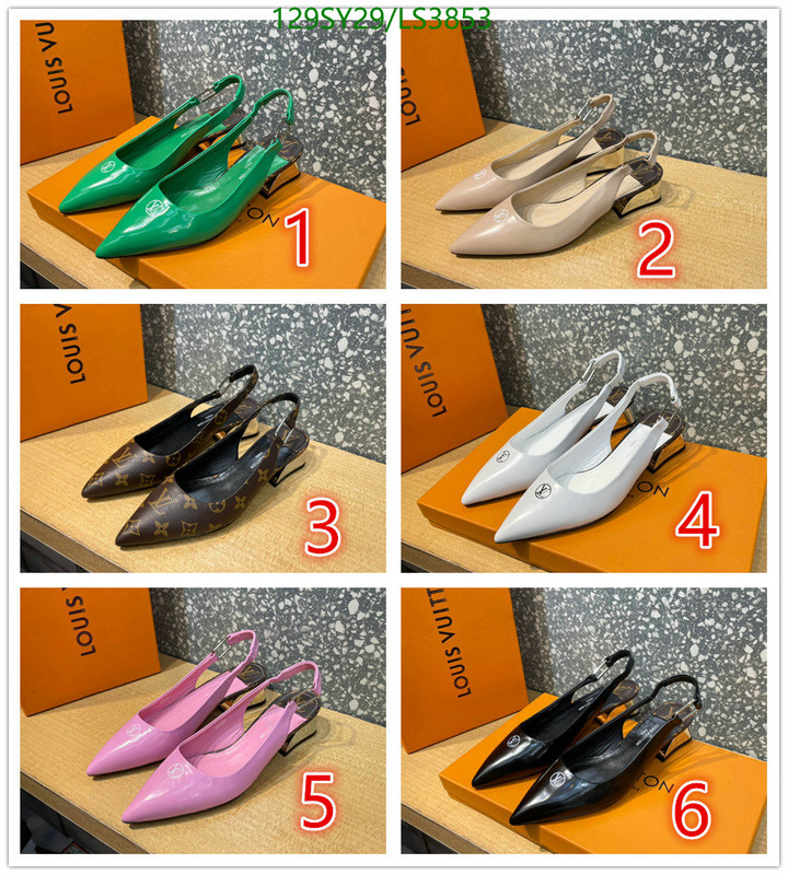 Women Shoes-LV, Code: LS3853,$: 129USD