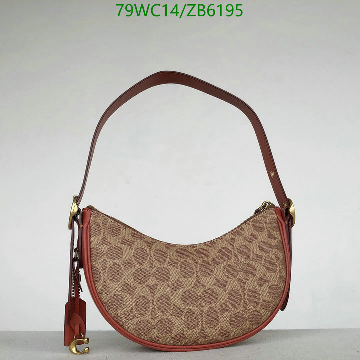 Coach Bag-(4A)-Handbag-,Code: ZB6195,$: 79USD