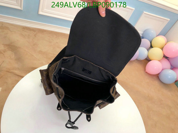 LV Bags-(Mirror)-Backpack-,Code: LBP090178,$:249USD