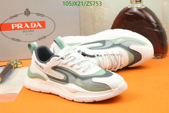 Men shoes-Prada, Code: ZS753,$: 105USD