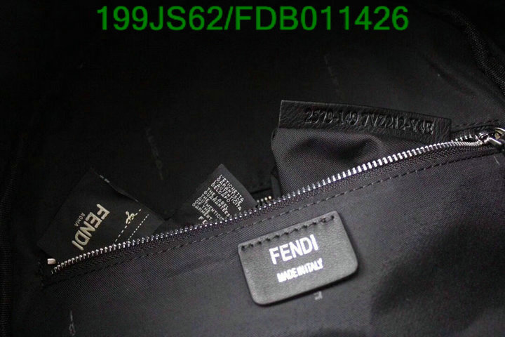 Fendi Bag-(Mirror)-Backpack-,Code: FDB011426,$: 199USD