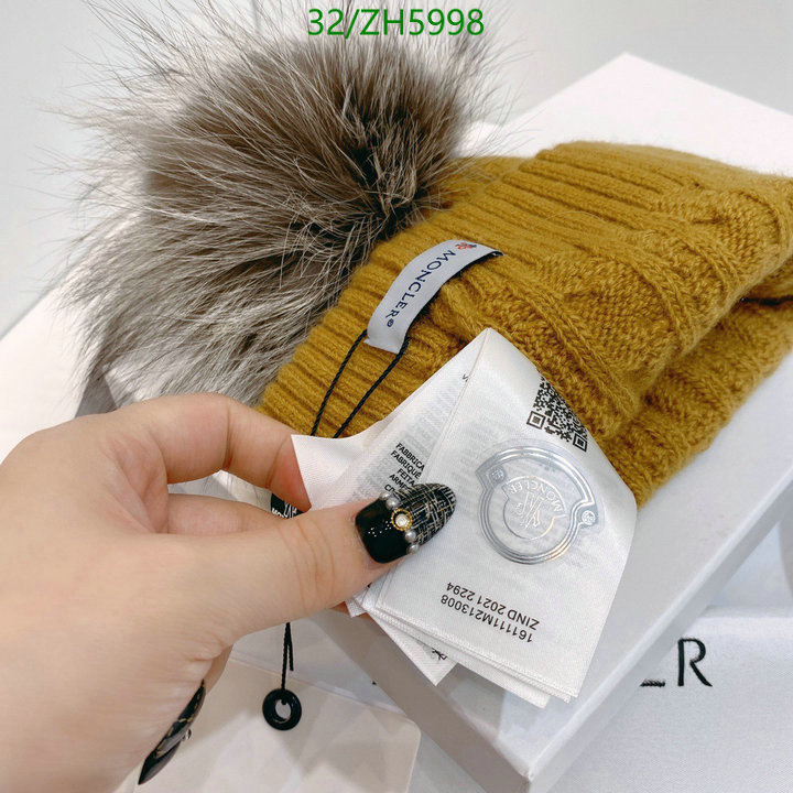 Cap -(Hat)-Moncler, Code: ZH5998,$: 32USD