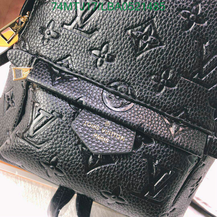 LV Bags-(4A)-Backpack-,Code:LBA0521485,$: 74USD