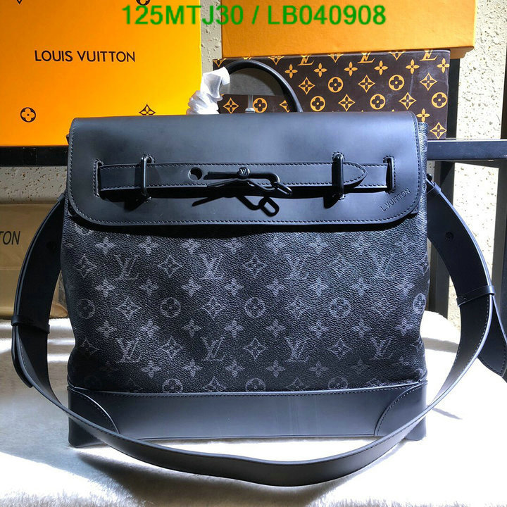 LV Bags-(4A)-Backpack-,Code: LB040908,$: 125USD