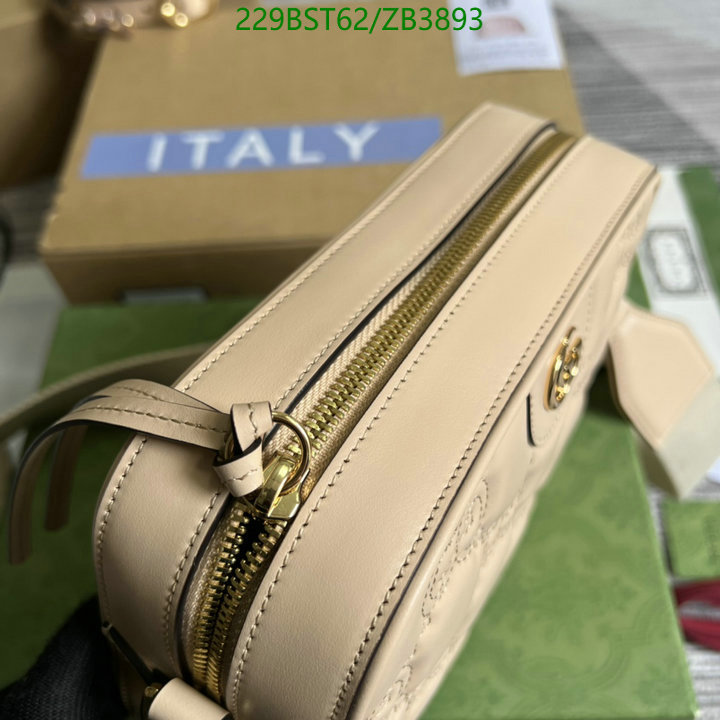 Gucci Bag-(Mirror)-Diagonal-,Code: ZB3893,$: 229USD