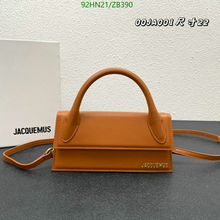 Jacquemus Bag-(4A)-Handbag-,Code: ZB390,$: 92USD