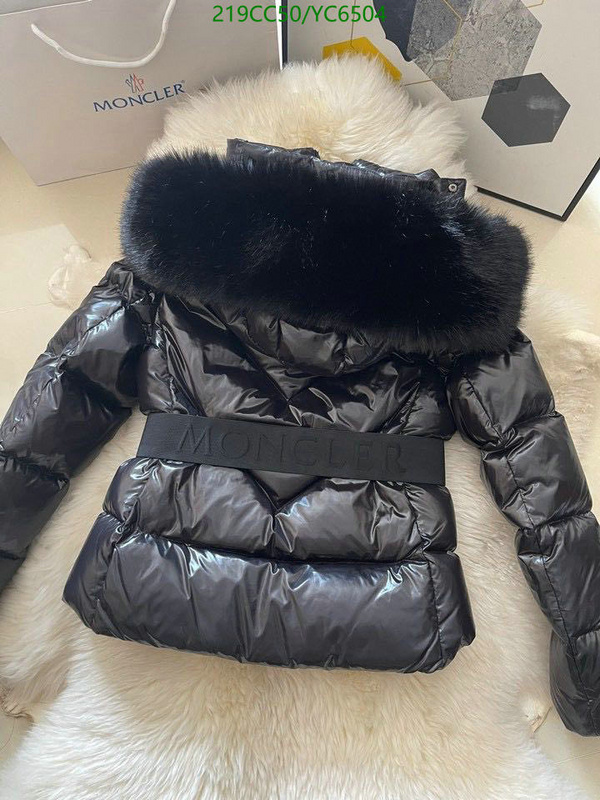 Down jacket Women-Moncler, Code: YC6504,$: 219USD