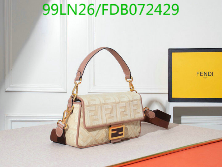 Fendi Bag-(4A)-Baguette-,Code: FDB072429,$: 99USD