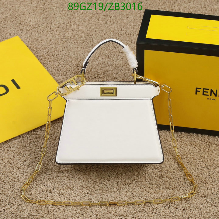 Fendi Bag-(4A)-Diagonal-,Code: ZB3016,$: 89USD