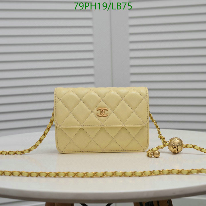 Chanel Bags ( 4A )-Diagonal-,Code: LB75,$: 79USD