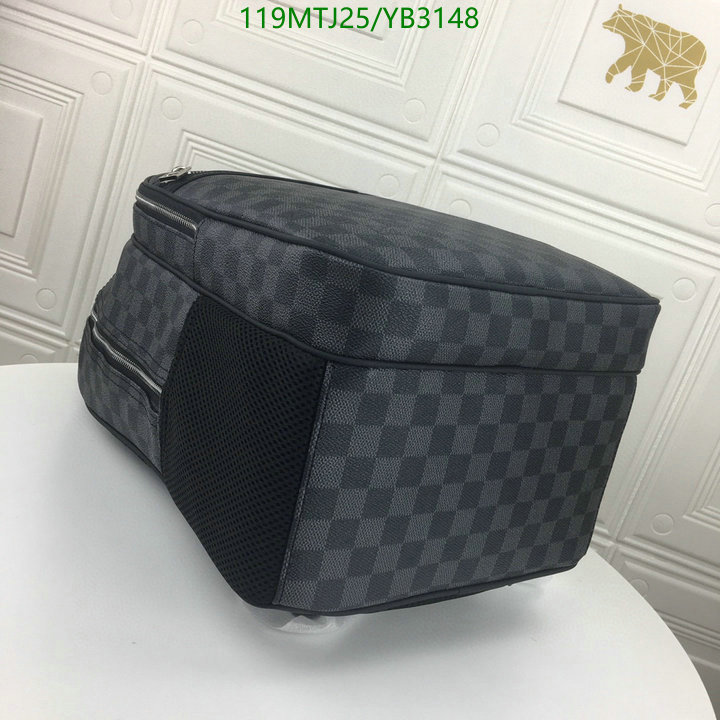 LV Bags-(4A)-Backpack-,Code: YB3148,$: 119USD