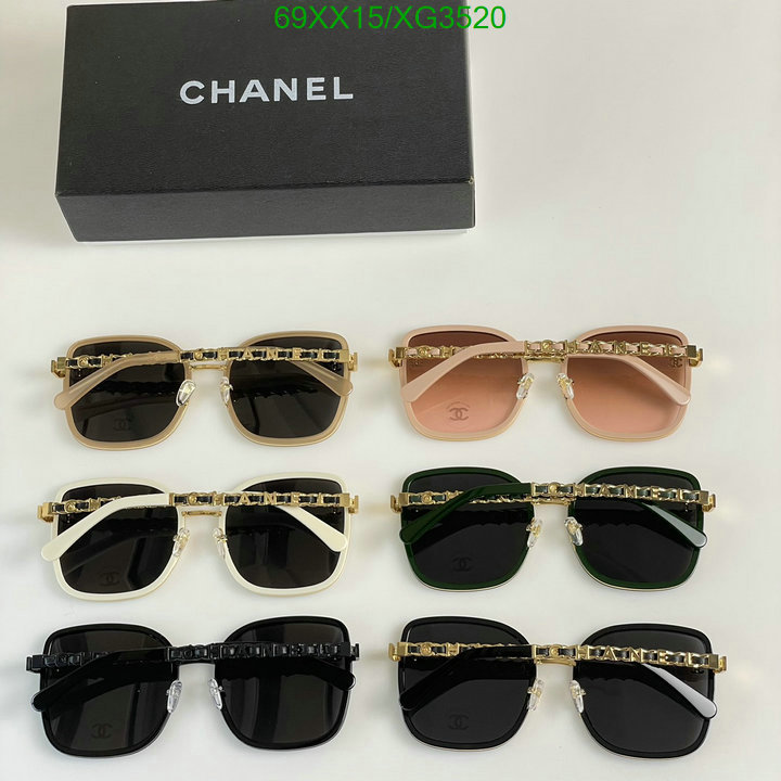 Glasses-Chanel, Code: XG3520,$: 69USD