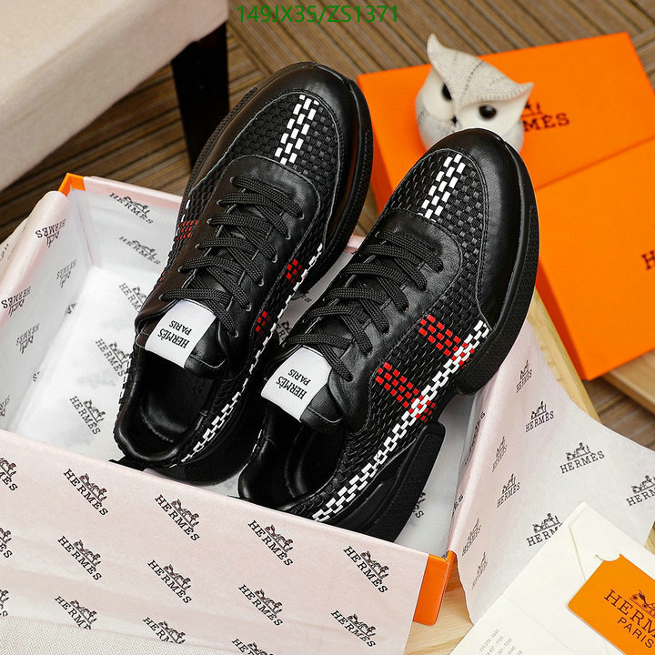 Men shoes-Hermes, Code: ZS1371,$: 149USD