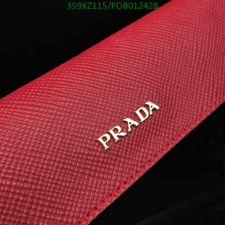 Prada Bag-(Mirror)-Handbag-,Code: PDB012428,$:359USD