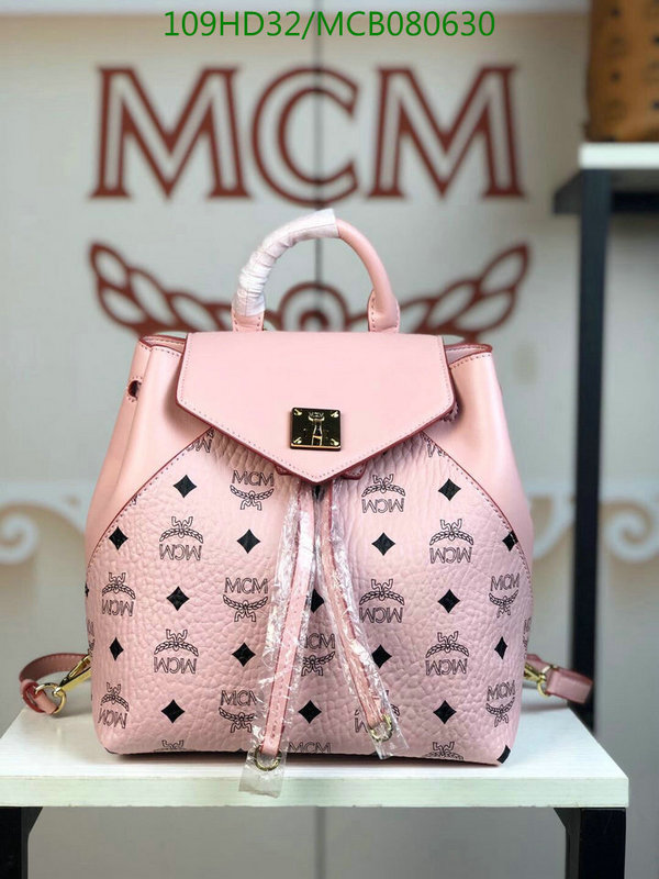 MCM Bag-(Mirror)-Backpack-,Code:MCB080630,$:109USD