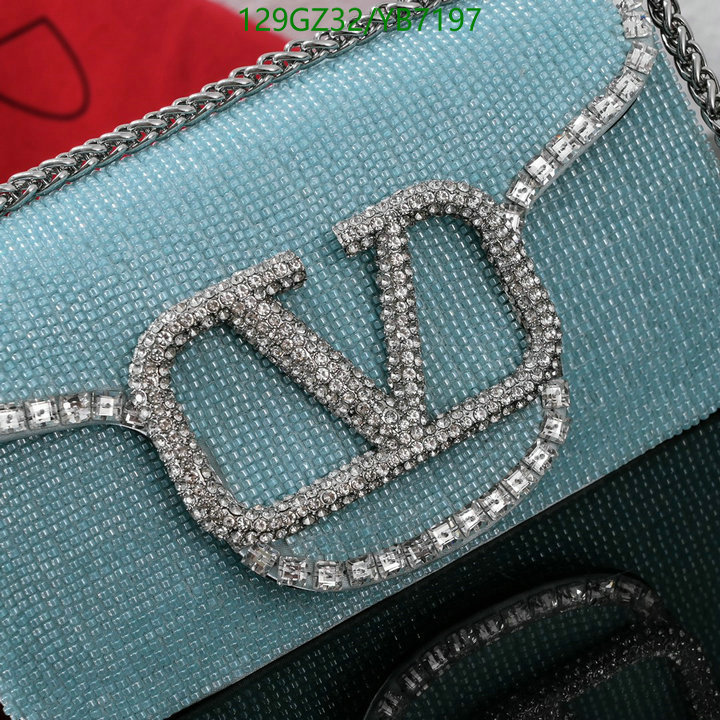 Valentino Bag-(4A)-LOC-V Logo ,Code: YB7197,$: 129USD