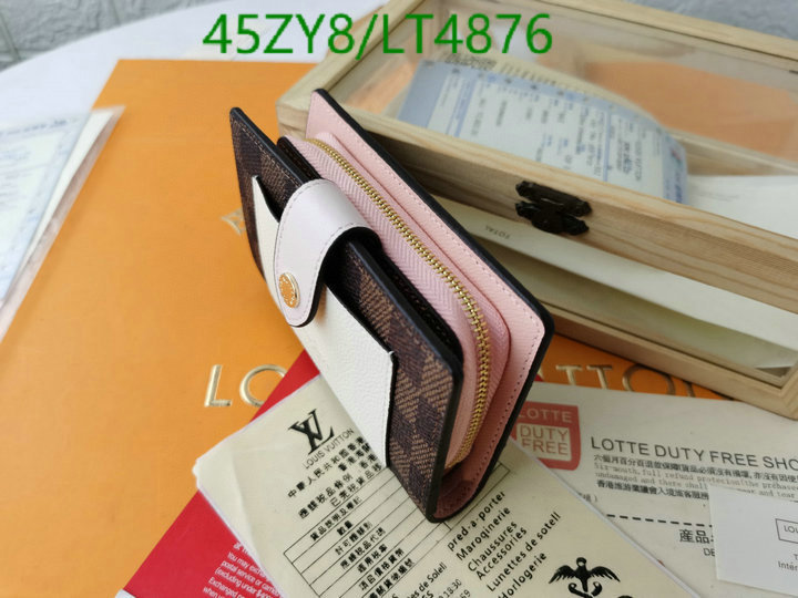 LV Bags-(4A)-Wallet-,Code: LT4876,$: 45USD