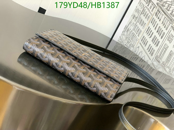 Goyard Bag-(Mirror)-Diagonal-,Code: HB1387,$: 179USD