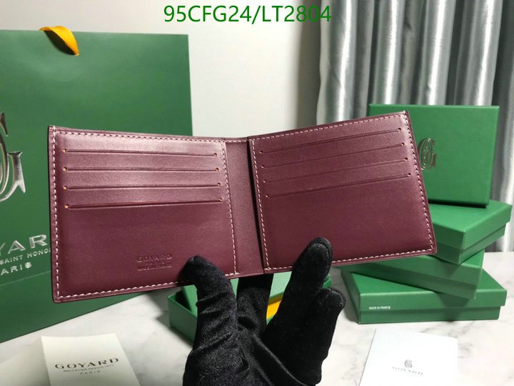 Goyard Bag-(Mirror)-Wallet-,Code: LT2804,$: 95USD