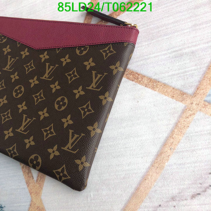 LV Bags-(Mirror)-Wallet-,Code: T062221,$: 85USD